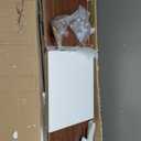 LITTLE TREE 70.9" Tall Bookshelf, 5-Tier Open Bookcase with Cubes, Bookshelf with Storage Space, Freestanding Narrow Bookcase for Home Office, White, 1 Pack