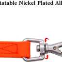 Waterproof Dog Training Leash 50FT 30FT 15FT 10FT 5FT Heavy Duty Recall Long Lead for Large Medium Small Dogs (30FT, Orange)