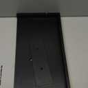 Bedside Shelf for Bed Frame, Clamp On Bedside Table Organizer, Dorm Room Nightstand Alternative for Phone, Glasses, Laptop, Books, Small Storage Tray for Bunk Bed College Dorm (Black)