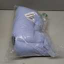 Heel Protector Cushion to Relieve Pressure from Sores and Ulcers, Adjustable Foot Pillow for Bedridden Patients Supplies, Ankle Pillow for Heel Pain Relief (Blue - 1 Pc)