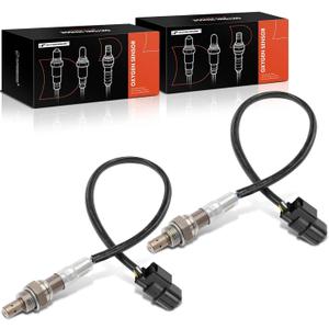 A-Premium 2-PC Upstream Front and Rear O2 Oxygen Sensor Compatible with Honda & Acura Models - Accord, Crosstour, Odyssey, Pilot, Ridgeline, MDX, RDX, RL, RLX, TL, TLX, TSX, ZDX