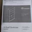 Sauder Miscellaneous Storage 5-Shelf Bookcase/ Book shelf, Select Cherry finish