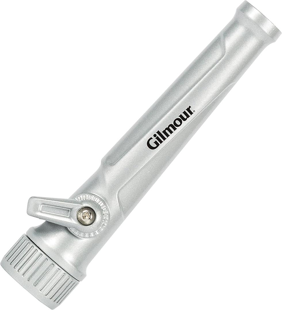 Gilmour High Force Jet Hose Nozzle with Insulated Grip, Heavy Duty Hose Nozzle for Watering and Cleaning