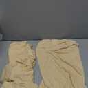 Obstal Stretch Spandex Dining Room Chair Covers ?Set of 4 Universal Removable Washable Chair Seat Slipcovers Protector for Kitchen, Ceremony, Banquet, Hotel and Party, Champagne