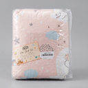 JSD Pink Unicorn Kids Quilt Set Full/Queen, 3 Piece Girls Printed Bedspread Coverlet with Pillow Shams, Lightweight Winter Quilted Blanket