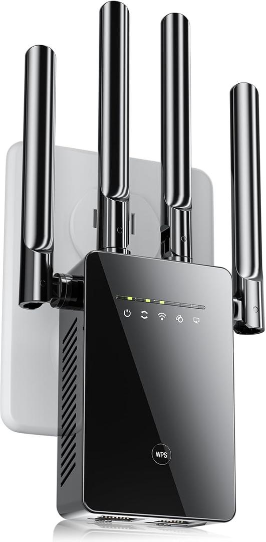 2020 Internet Coverage up to 9,000 sq.ft, Wireless Repeater with Ethernet Port