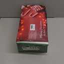 Solar Christmas Lights Outdoor Waterproof: 24-Pack Solar Candy Cane Christmas Decorations Outdoor Pathway Lights with Stakes 10 Modes, 144 LED Xmas Decorations for Yard Garden Holiday Decor