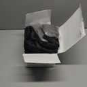 JefDiee Inflatable Travel Foot Rest Pillow, Kids Airplane Bed,Adjustable Height Flight Pillow, Travel Essentials for Airplane, Office, Home, Trains,Cars (Ash Gray-2pack)