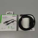 Belkin USB A to USB C Cable, 6.6ft, 15W - Type C Charger, iPhone Charger Cord, Soft, Braided, Flexible for iPhone 16 & 15, Galaxy S25, Pixel 9, iPad Pro, Airpods Pro, Switch & More - White