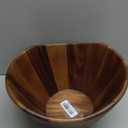 Lipper International Large Wavy Bowl, Acacia (12 inches (D) x 7 inches (H))