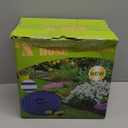 100 ft Garden Hose - 2025 New Upgraded Flexible Water Hose - Ultra Lightweight Kink-free Car Washing Pipe with 10 Function Sprayer and 3/4" Solid Brass Fittings - Durable,Leak proof Garden Hoses