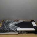 33.46" Tall Fireproof Wall Safes Between the Studs 16" Centers, Heavy Duty Combination Lock in Wall Safe with 3 Removable Shelf, Hidden Safe for Money, Jewelry, Document, Passport (Black)