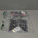 1 Pair Auto SUV Universal Car Side Mesh Vent Air Flow Fender Decoration Sticker Fit for All Car (Black)