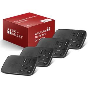 Hosmart UltraSpeak Pro Intercoms Wireless for Home, Two-Way Real-time Intercom Full Duplex Wireless Intercom System for Home Use, Clear Sound House Intercom System for Business with 1200 Feet Range, 2 Pack