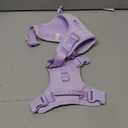 No Pull Dog Harness, Puppy Vest with Front Clip for Dog(Light Purple,Medium)