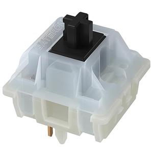 Gateron Key Switches Black Mechanical Keyboard  (45Pcs, Black)