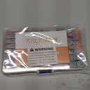 10Pcs Lever Wire Connectors, 2 in 4 Out Quick Wiring Cable Compact Electrical Connector for 24-12 AWG