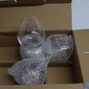 Stemless Wine Glasses Set of 6 – 15oz Elegant Modern Red & White Wine Glasses for Everyday Use, Dishwasher Safe, Shatter-Resistant Crystal-Ergonomic Design, Drinking Glasses Gifts