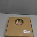 Rattan Natural Star Christmas Tree Topper - Rustic Farmhouse Xmas Treetop with 50 Warm LED Lights for Indoor Christmas Tree Decorations Holiday Seasonal Decor