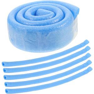 Totority 6Pcs Trampoline Pole Foam Wraps Protective Covers for Safety Foam Sleeve Guards for Trampoline Parts Replacement Foam Tube Accessories