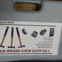 DAYUAN 7Pcs Auto Body Repair Kit, Craft Panel Beating Hammer and Dolly Set Hammer Dent Body Fender Tool