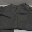 Women's Denim Aviator Jumpsuit Dark Gray, Size M