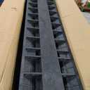 VEVOR Cable Protector Ramp, 5 Packs 2 Channels Speed Bump, Rubber Modular Humps Rated 11000 LBS Load Capacity, Protective Wire Cord Ramp Driveway Rubber Traffic Speed Bumps Cable Protector