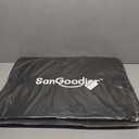 Dog Car Seat Cover for Back Seat, Hard Bottom Back Seat Extender for Dogs, Waterproof Dog Hammock for Truck Support to 400lbs, Car Seat Protector for Cars, Trucks, SUV, Jeep (Universal-PU-Orange)