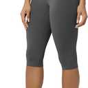 Soft Lounge Yoga Capris for Women, High Waist Capri Leggings S/M