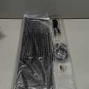 Wireless Keyboard and Mouse Combo, RGB Backlit, Rechargeable & Light Up Letters, Full-Size, Soft Typing, Sleep Mode, 2.4GHz Quiet Keyboard Set for Mac, Windows, Laptop, PC, Trueque (Black)