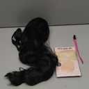 Hevgf Glueless Curly Wigs Human Hair 9x6 Wear and Go Wig Human Hair Pre Plucked Pre Cut Black Deep Wave Closure Lace Front Wigs Human 12a 220% Density Loose Curly Wig Bleached Knots for Women 24 Inch