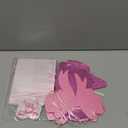 Girls Just Wanna Be One Birthday Decorations, Pink Bow Theme 1st Birthday Photo Banner for Baby from Newborn to 12 Months Pictures, 1 Year Old Girls Monthly Milestones Garland