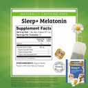 Twinings Superblends Sleep+ Herbal Tea with 1mg Melatonin Camomile, Cinnamon & Vanilla, Naturally Caffeine-Free, 16 Tea Bags (Pack of 1), Enjoy Hot or Iced