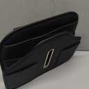 Upgraded Car Tissue Holder,Car Seat Back Organizer With Cup Holder,Premium PU Leather Headrest Seat Back Storage Fits For Kleenex Tissue Box (50-230ct) (1PCS)