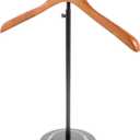 T Shirt Display Stand Metal T Shape Display Holder Adjustable Height Clothes Display Holder Easy to Attach and Detach Outfits Hangers Suitable for Home Use US (Style 2), Pack Of 2
