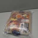 FARBERWARE Build-A-Board Bamboo Cutting Board with Built-in Compartments, Clear Locking Lid & Navy Handles, Ideal for Charcuterie, Snacks & Prep