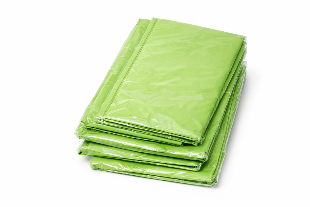 12 Pack Green Table Covers