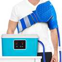 Cold Therapy System with Large Shoulder Pad — for Post-Surgery Care, Rotator Cuff Tears, Swelling, Sprains, Inflammation, and Other Injuries — Wearable, Adjustable, Ergonomic — Cryotherapy Freeze Kit