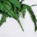 Nearly Natural 48in Artificial Boston Fern (Set of 2), Large Faux Greenery with 67 Lifelike Fronds for Indoor Wall, Shelf, and Home Office Decor