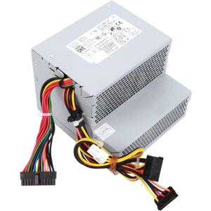 Upgraded New F255E-01 N249M 255W Power Supply Compatible with Dell Optiplex 580 760 780 960 980 DT PSU Replacement Parts D255P-00 AC255AD-00 L255P-01 V6V76 RM110 FR597 for Dell Power Supply