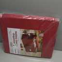 ZOBER Large Christmas Ornament Storage Box - Stores 80 3" Ornaments, With Dividers - With Large Compartment for Figurines, and Accessories, Durable Christmas Containers Holder (Red, 80-3" Ornaments)