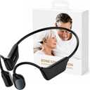 Bone Conduction Personal Sound Amplifier - Open-Ear Design for Comfortable Daily Use, Ultra Lightweight 25g, Up to 10-Hour Battery, IPX5 Water Resistant, No Bluetooth