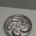 Slow Feeder Dog Bowl, Double Wall Food Grade Stainless Steel, Heavy Duty with Non-Slip Rubber Base, 2Cups Capacity for Medium Dogs to Slow Down Eating