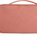 1Pcs Portable Travel Storage Organizer Waterproof Underwear Bra Socks Womes Storage Bag Foldable Organisato Travel Underwear Bra Organizer Laundry Packaging (rosa)