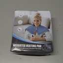 Wifen Weighted Heating Pad for Neck & Shoulders - 6 Heat Settings, 4 Timers, Auto Off - Electric Heating Pad for Back Pain Relief - Gift for Women/Men, Mom/Dad, Birthday, Christmas (Gray)