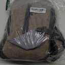 WATERFLY Crossbody Sling Backpack Sling Bag Travel Hiking Chest Bag Daypack Beige