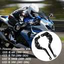 for Suzuki GSXR 600 750(2006-2024) 1000R(2009-2024) GSX-R 1000(2005-2006) Motorcycle Clutch Lever Folding Extendable Adjustable Handlebars Brake and Clutch Levers Set(Black)