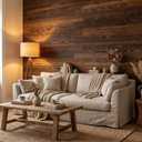 SINGULARWOOD Tongue & Groove Pine Wood Wall Panels,Wood Planks for Walls, Mocha Pine