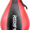 Redipo Boxing Speed Bag - PU Leather Speed Punching Ball for Boxing, MMA Training Speed Ball Reflex Ball Boxing Equipment, Punching Bag Workout Kicking Training Home Gym Exercise Speed Ball