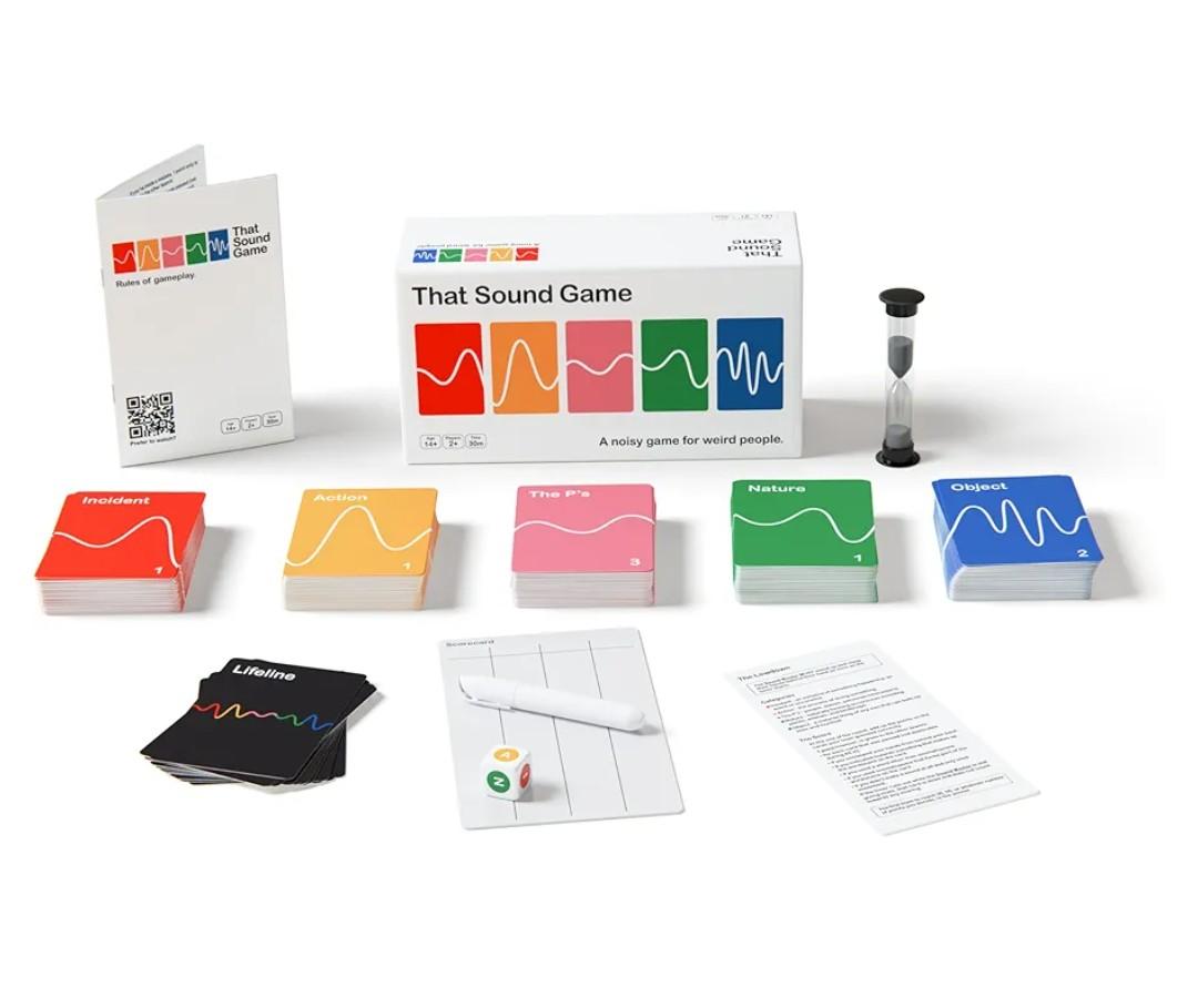 That Sound Game - Award Winning - Party Sound Guessing Game for Adults and Teens, Board Game for 2+ Players Ages 14 and Up